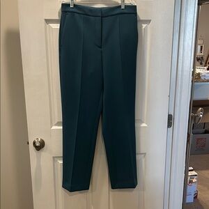 NWOT Ann Taylor Double Knit Teal Women's Pants